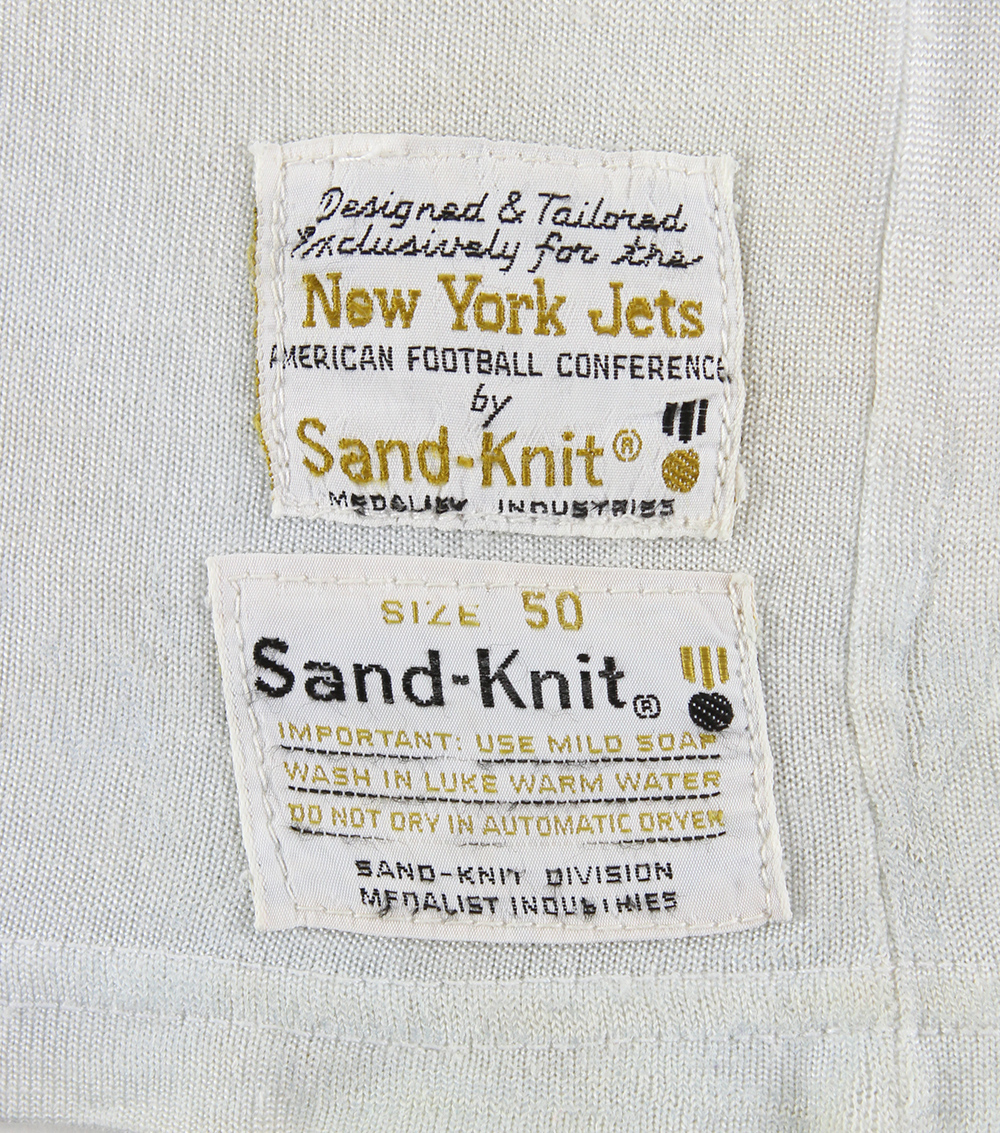 Lot Detail - 1970-1972 circa Joe Namath New York Jets Signed Game
