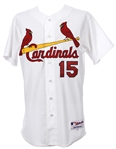 2011 Rafael Furcal St. Louis Cardinals Signed Game Worn Home Jersey (MEARS LOA/JSA)