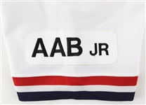 1989 Danny Cox St. Louis Cardinals Signed Home Jersey w/ AAB Jr. Memorial Patch (MEARS LOA/JSA)