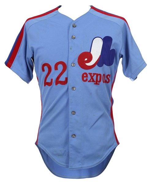1980 Stan Bahnsen Montreal Expos Game Worn Road Jersey (MEARS LOA)