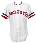 1981 Jon Matlack Texas Rangers Game Worn Home Jersey (MEARS LOA)