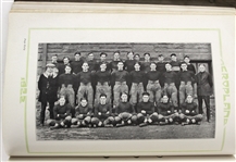 1922 Autographed Curly Lambeau Green Bay East Aeroplane High School Yearbook –Earliest Known Packers Era Signature! (JSA)