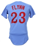 1985 Doug Flynn Montreal Expos Road Jersey (MEARS LOA)