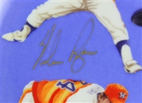 1980's-2000's Football Baseball Memorabilia Collection - Lot of 23 w/ Nolan Ryan Signed Commemorative Plate, Heath Shuler Signed Football & More (JSA)