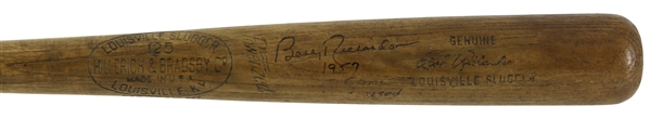 1957 Bobby Richardson New York Yankees Signed H&B Louisville Slugger Professional Model Game Used Bat (MEARS LOA/JSA)