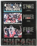 Assorted Sports Lot 1980s to Present: Pins, Programs, Guides, Games, Prints