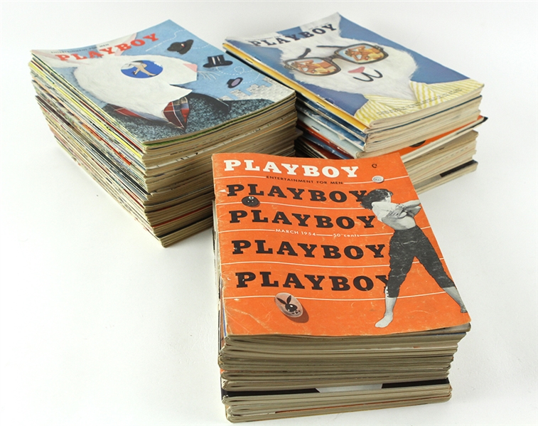 Assorted Adult Magazines 1954 to 2005