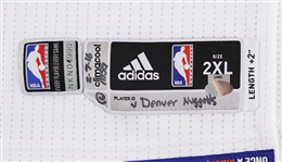 2016 (February 7) Kristaps Porzingis New York Knicks Game Worn Home Jersey (MEARS A10/Steiner)