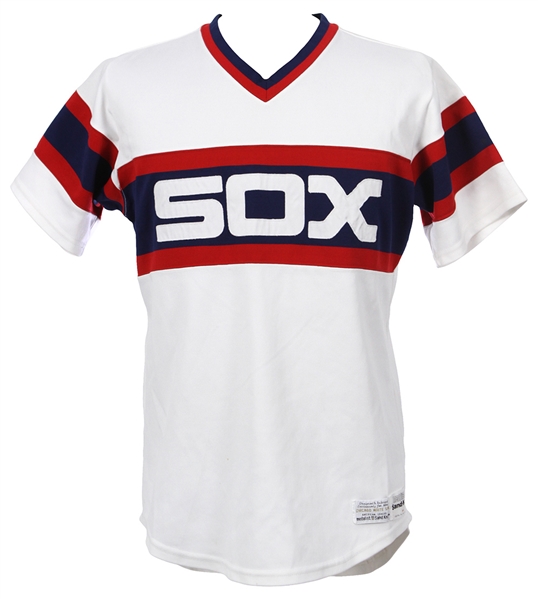 1984 Roy Smalley Chicago White Sox Game Worn Home Jersey (MEARS LOA)