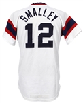 1984 Roy Smalley Chicago White Sox Game Worn Home Jersey (MEARS LOA)