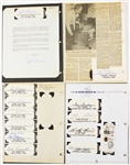 1930's-70's Football & Other Sports Scrapbook Pages Signed Cut Collection - Lot of 400 Signatures w/ Pele, Don Hutson, Arthur Ashe, Vince Lombardi, George Halas & More(JSA)
