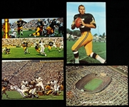 1960s Green Bay Packers Lambeau Field 3.5" x 5.5" Postcards - Lot of 4 