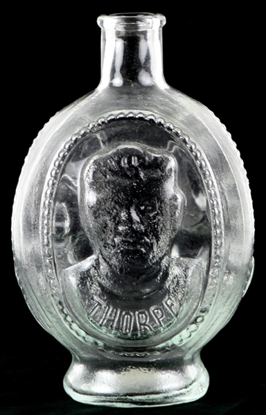 1920s Babe Ruth Jim Thorpe John L. Sullivan Glass Decanter