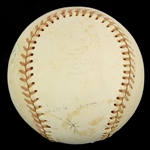 1960's George High Pockets Kelly Red Ruffing Monte Irvin Signed AJ Reach Baseball 