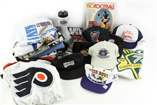 1980's-2000's Sports Apparel Collection - Lot of 72 w/ Signed Items, Shirts, Jackets, Jerseys, Hats & More (JSA)