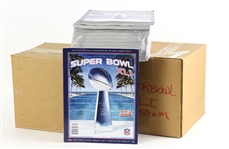 Super Bowl XLI Unopened Cases of Programs