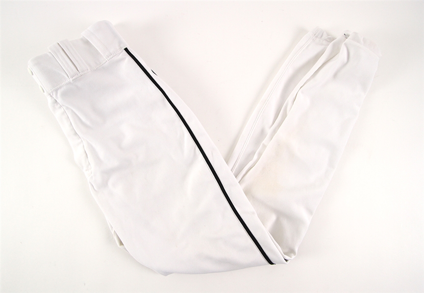 2004 BJ Surhoff Baltimore Orioles Game Worn Home Uniform Pants (MEARS LOA)