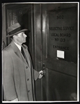 1943 Leo Durocher Brooklyn Dodgers 6" x 8" Original Photo