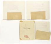 1930's Jack Sharkey World Heavyweight Champion Original Photo Collection - Lot of 5
