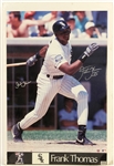 1991 Frank Thomas Chicago White Sox Signed 23" x 35" Poster (JSA)