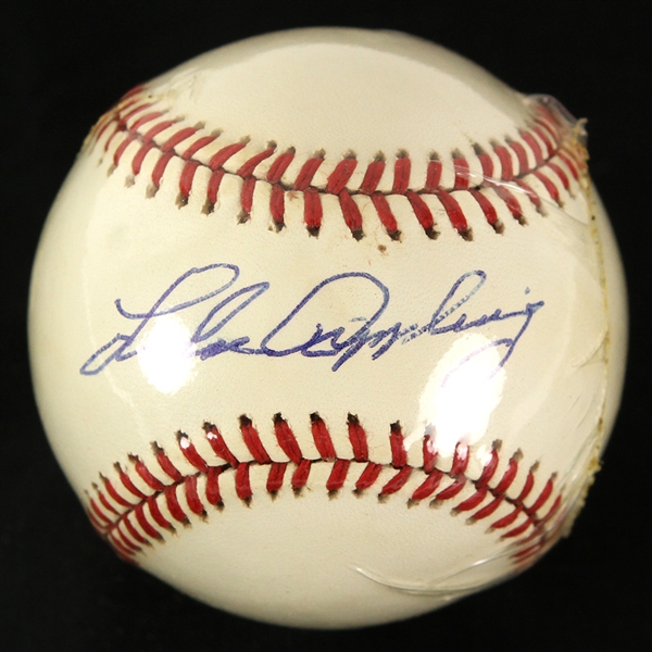 1985-89 Luke Appling Chicago White Sox Signed OAL Brown Baseball (JSA)
