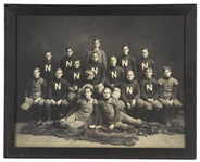 1904 "N" Football Team 14" x 18" Framed Studio Photo