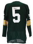 2000s Paul Hornung Green Bay Packers Signed Mitchell & Ness High Quality Reproduction Jersey (JSA)