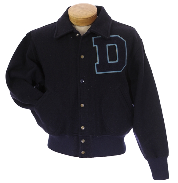 1950s G. Brown Coane Athletic Knit & Clothing "D" Letter Jacket (MEARS LOA)