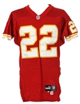 1999 Rashaan Shehee Kansas City Chiefs Home Jersey (MEARS LOA)