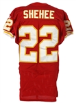1999 Rashaan Shehee Kansas City Chiefs Home Jersey (MEARS LOA)