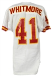 1993 Dave Whitmore Kansas City Chiefs Game Worn Road Jersey (MEARS LOA)