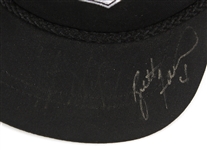 1992-94 Brett Favre Sterling Sharpe Green Bay Packers Dual Signed Cap (JSA)