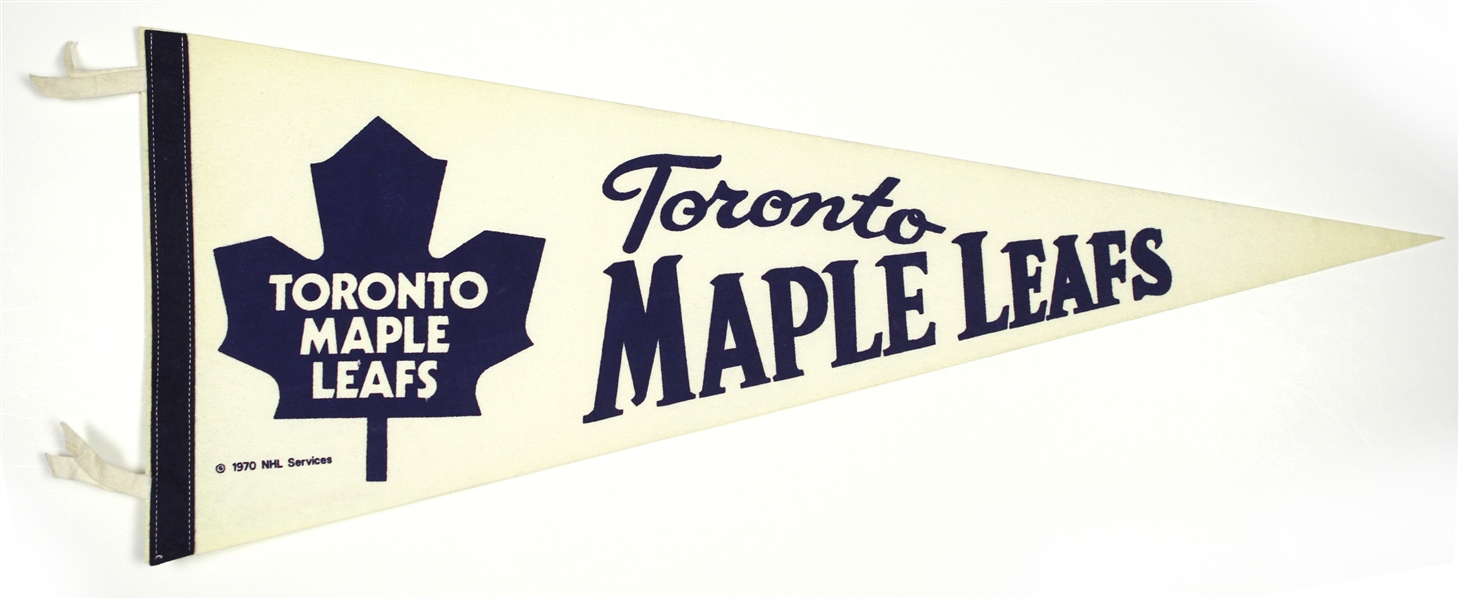 1970 Toronto Maple Leafs 29” Full Size Pennant