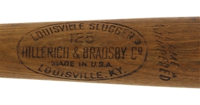 1965-68 Jackie Robinson Brooklyn Dodgers H&B Louisville Slugger Store Model Bat 