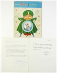 1957 Milwaukee Braves Autographed Yearbook (25) (JSA & Notarized letter from original owner)