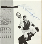 1957 Milwaukee Braves Autographed Yearbook (25) (JSA & Notarized letter from original owner)