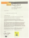 1997 Michael Jordan Chicago Bulls MJ Monogrammed Golf Ball From Personal Stock (MEARS LOA/Player's Hand Letter)