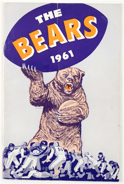 1961 Chicago Bears Yearbook