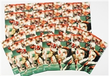 1992-1994 Ricky Watters San Francisco 49ers Signed 8x10 Color Photo (22) (JSA)