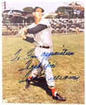1950s Ted Williams Boston Red Sox Signed 8x10 Color Photo (JSA)