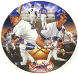 1987 Yankee Tradition Mantle and Mattingly Sports Impressions Collectors Plate