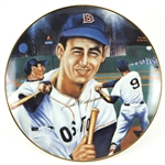 1987 Ted Williams Gold Edition Sports Impressions Collectors Plate