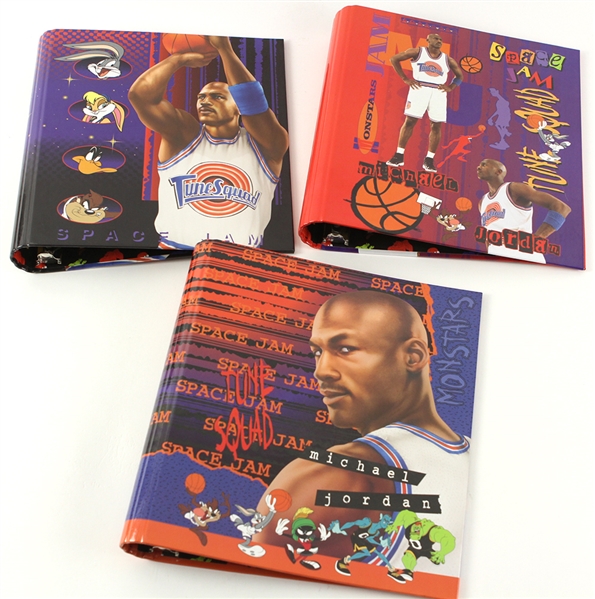 1996 Michael Jordan Space Jam Trapper Keepers - Lot of 3