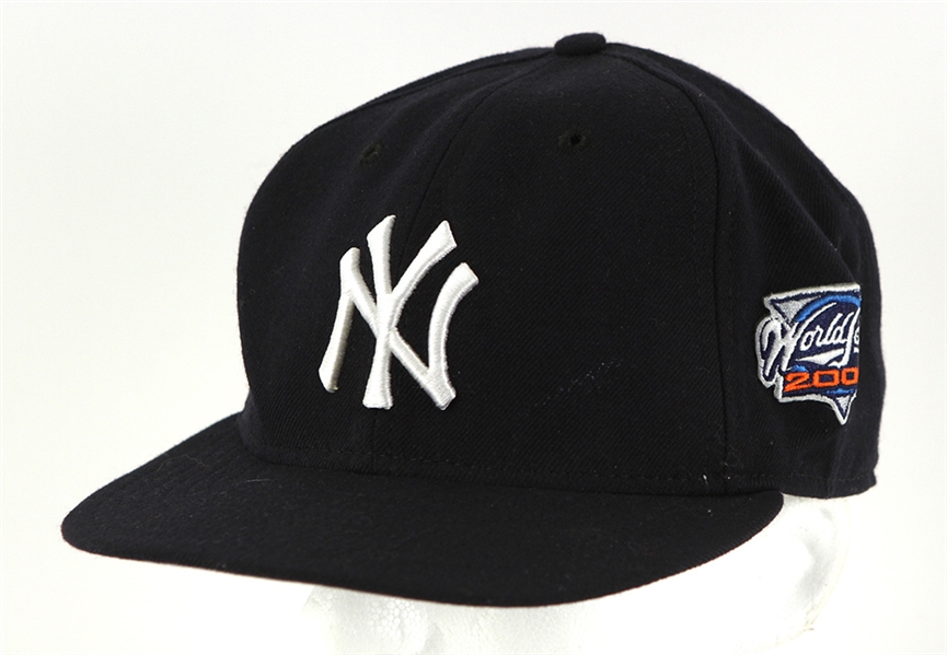 2000 New York Yankees World Series Cap (MEARS LOA)