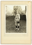 1920s Baseball Player 10.5" x 14.5" Matted Studio Portrait