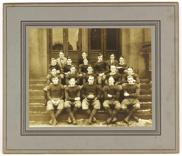 1917 Butler Football Team 11.5" x 13.5" Matted Studio Portrait