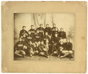 1900 Providence Rhode Island Football Team 10" x 12" Matted Studio Portrait