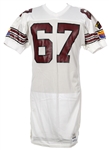1989-90 Arizona Cardinals #67 Preseason/Practice Jersey (MEARS LOA)