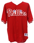 1992-96 Philadelphia Phillies #37 Batting Practice Jersey (MEARS LOA)