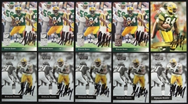 1993 Sterling Sharpe Upper Deck Signed Card Lot (10) (JSA)